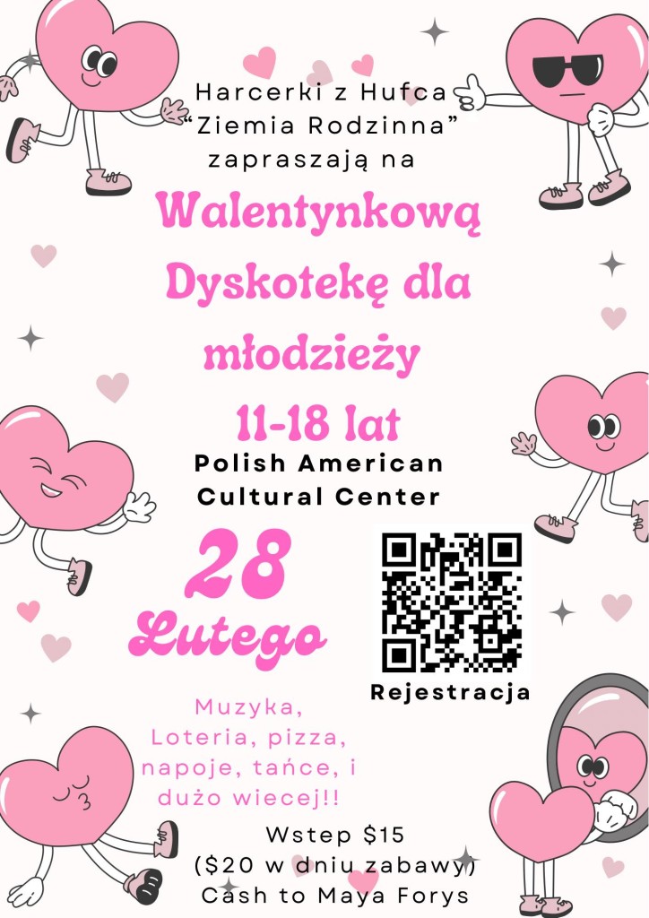 February 28, 2025 – Valentine’s Disco for Youth